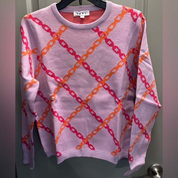 THML Size S Pink Crew Neck Sweater NWOT - Picture 1 of 6